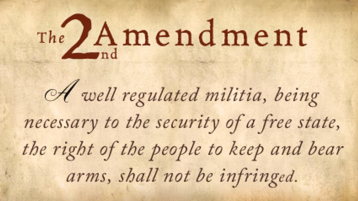 the second amendment of the u.s. constitution