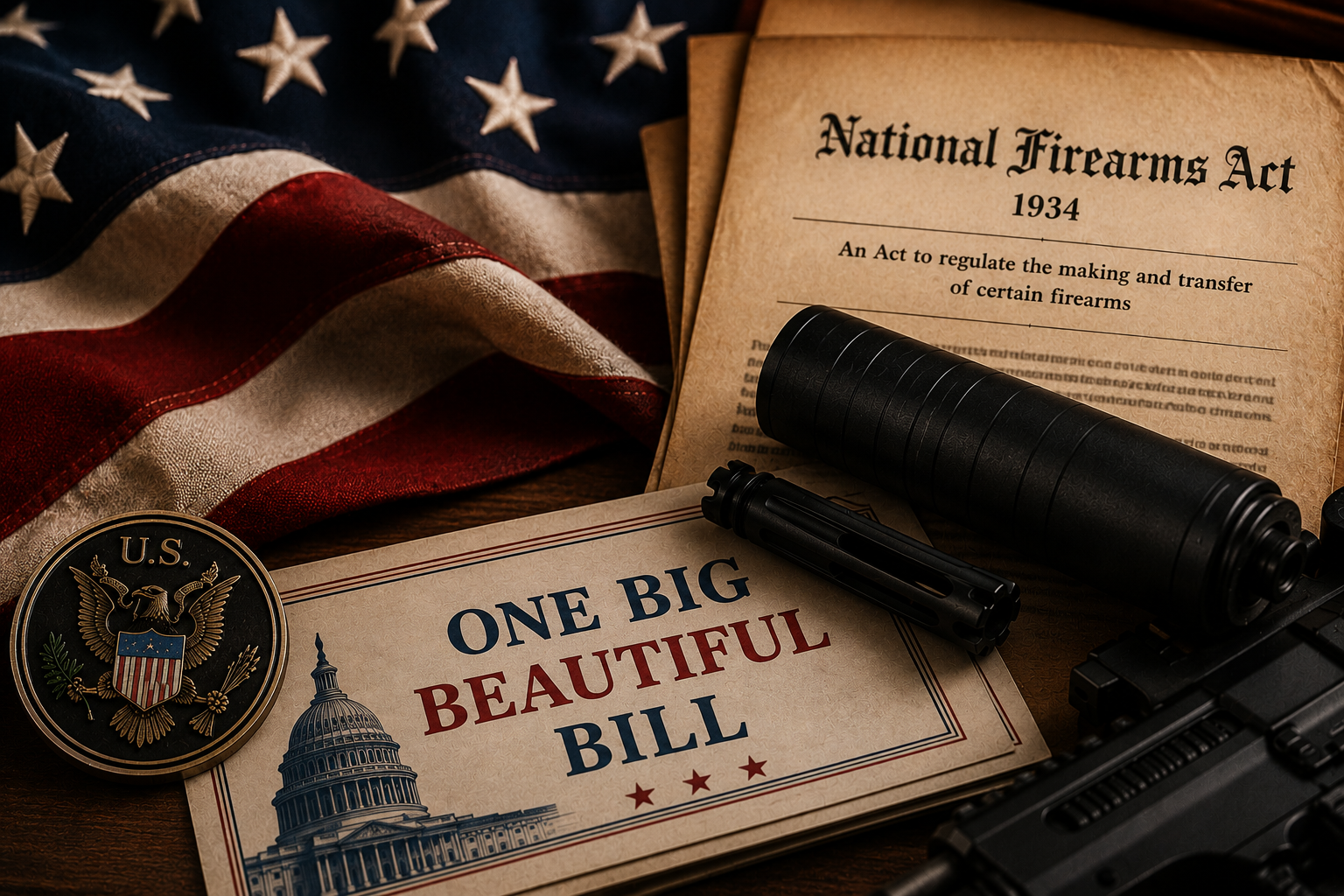 the national firearms act and one big beautiful bill act
